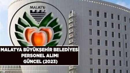 Malatya Büyükşehir Belediyesi Çevre Mühendisi Alımı