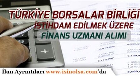 Kamu Kurumlarında Finans Uzmanı Alım İlanları