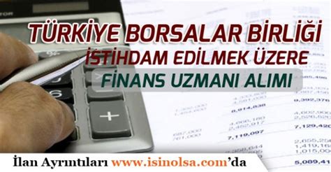 "Kamu Kurumlarında Finans Uzmanı Alım İlanları"