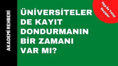 Üniversitelerde Kadro Dondurma Tartışmaları